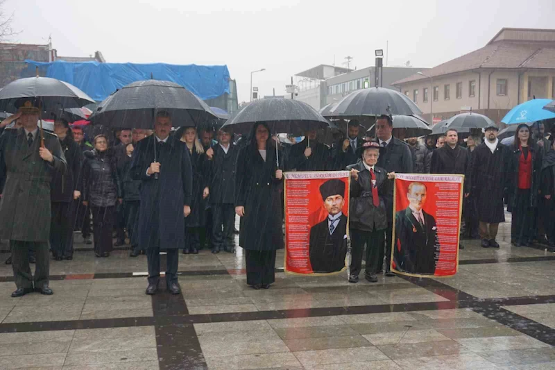 ATATÜRK’ÜN EDİRNE’YE GELİŞİNİN 94’ÜNCÜ YILI TÖRENLE KUTLANDI