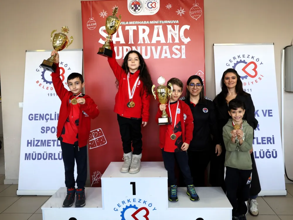 YENİ YILA MERHABA SATRANÇ TURNUVASI SONA ERDİ