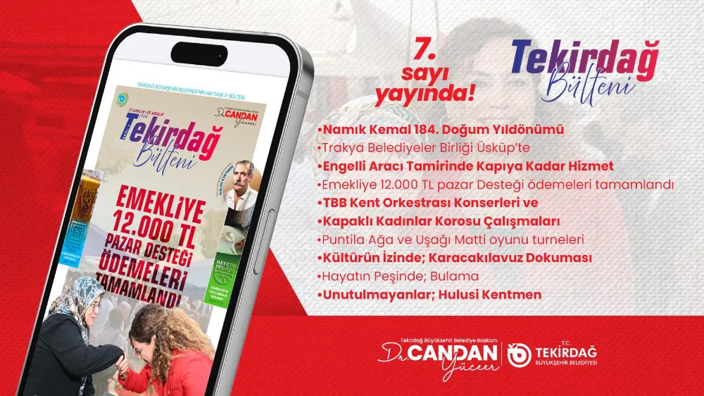 TEKİRDAĞ BÜLTENİ