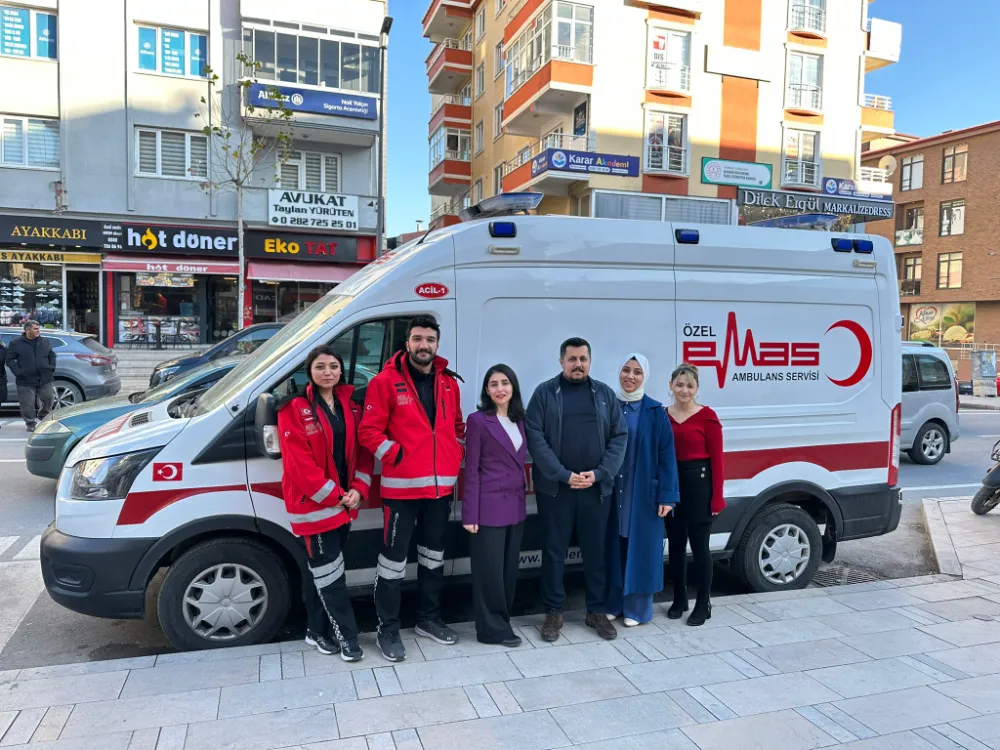 EMAS AMBULANS TEKRAR YUVASINDA