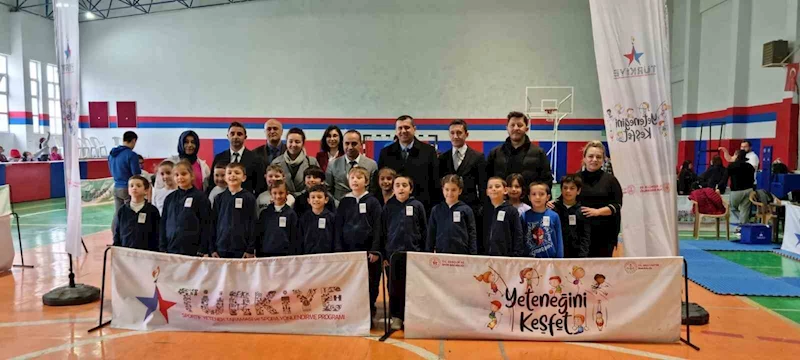 ERGENE’DE SPORTİF YETENEK TARAMASI VE SPORA YÖNLENDİRME PROJESİ BAŞLADI