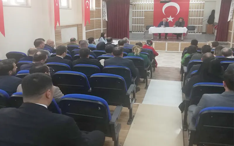 İLÇE MİLLİ EĞİTİM’DEN DEĞERLENDİRME TOPLANTISI