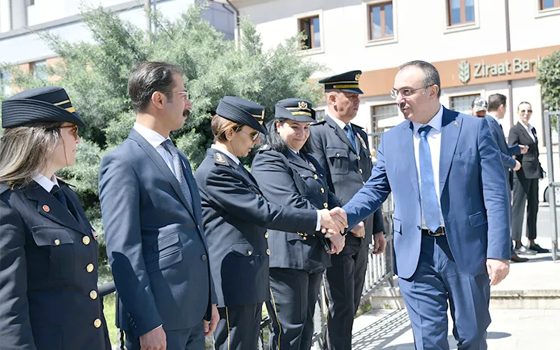 POLİS HAFTASI NEDENİYLE MEVLİT OKUNDU