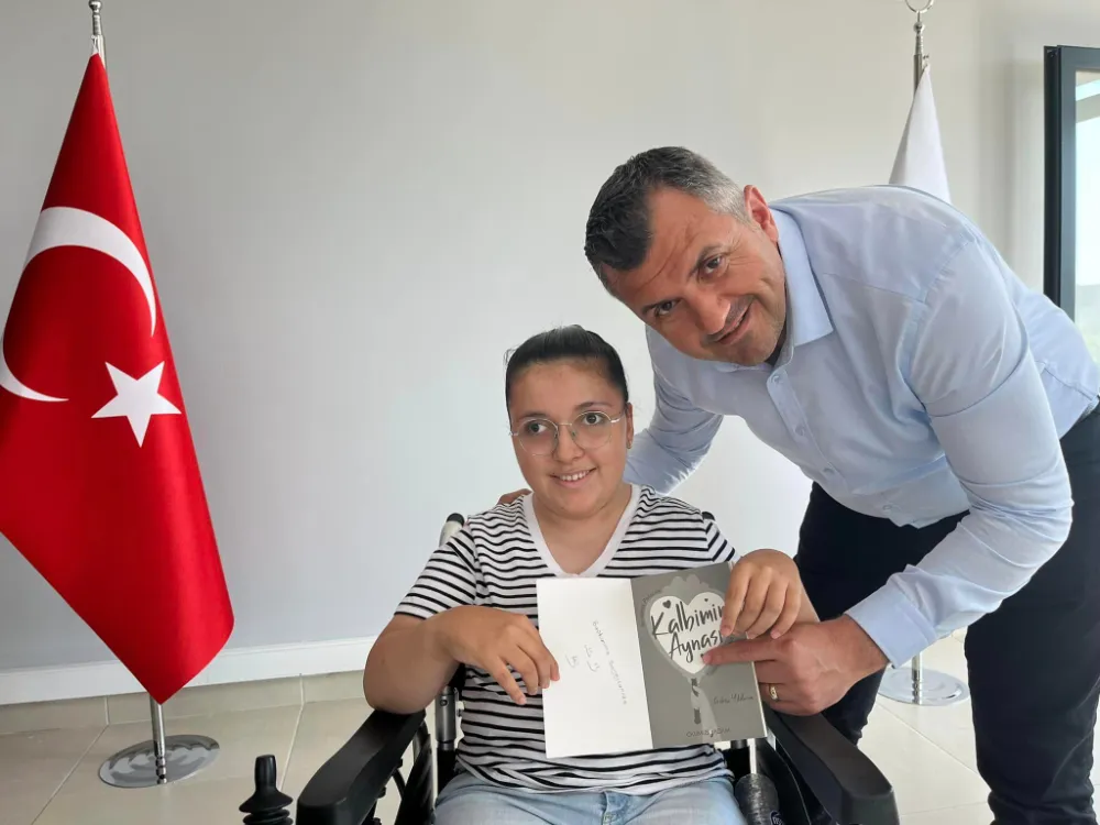 GÖKSU’DAN BAŞKAN TAŞYASAN’A ANLAMLI HEDİYE