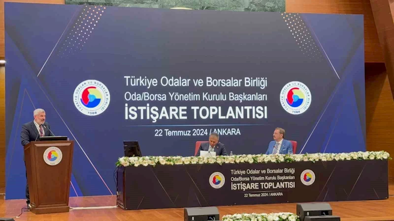 ÇERKEZKÖY TSO BAŞKANI ÇETİN TOBB İSTİŞARE KURULU