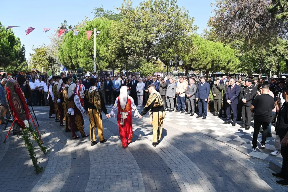 ATATÜRK’ÜN TEKİRDAĞ’A GELİŞİ VE HARF İNKILABI’NIN 96. YILI KUTLANDI