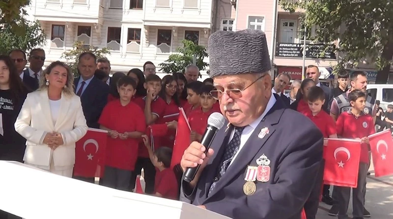 GAZİLER DERNEĞİ BAŞKANI: VAROLUŞ MÜCADELESİNİN ŞİFRESİ ‘ÖLÜRSEM ŞEHİT, KALIRSAM GAZİ’ DEYİŞİNDE SAKLIDIR