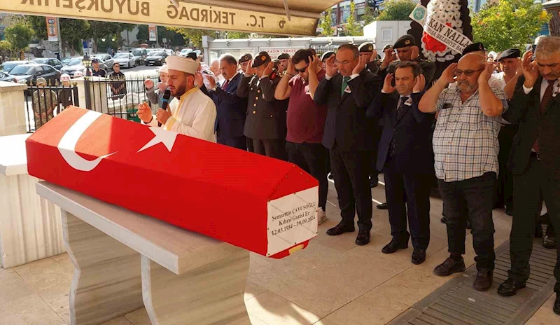 TEKİRDAĞ’DA KIBRIS GAZİSİ GAZİLER GÜNÜ’NDE VEFAT ETTİ