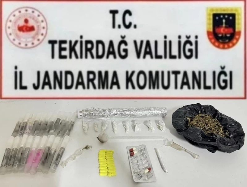 TEKİRDAĞ’DA UYUŞTURUCU OPERASYONLARI