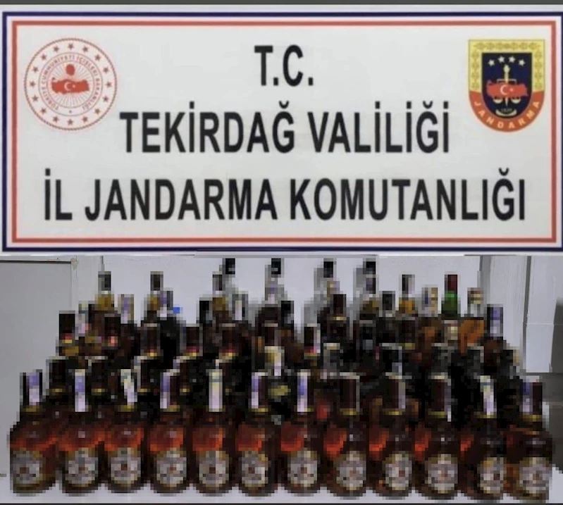 KAÇAK ALKOLE JANDARMA DARBESİ