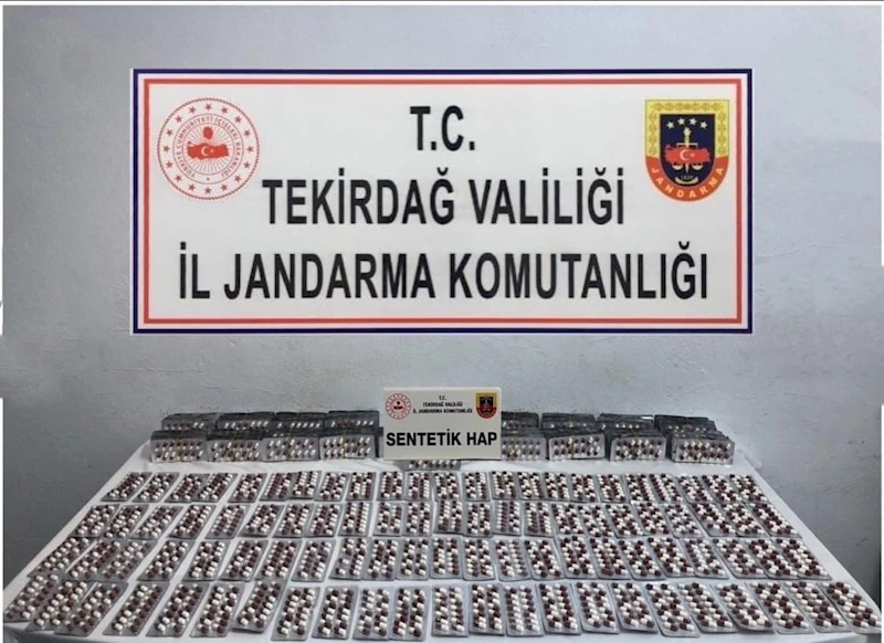 TEKİRDAĞ’DA UYUŞTURUCU OPERASYONLARINDA ÇOK SAYIDA MADDE ELE GEÇİRİLDİ