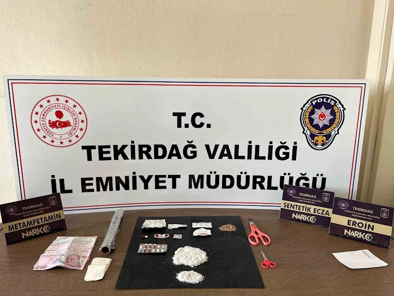 TEKİRDAĞ’DA UYUŞTURUCU OPERASYONLARINDA 9 KİŞİ TUTUKLANDI