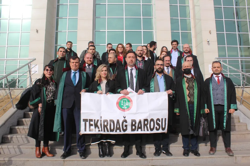 TEKİRDAĞ BAROSU ADİL ÜCRET İSTEDİ