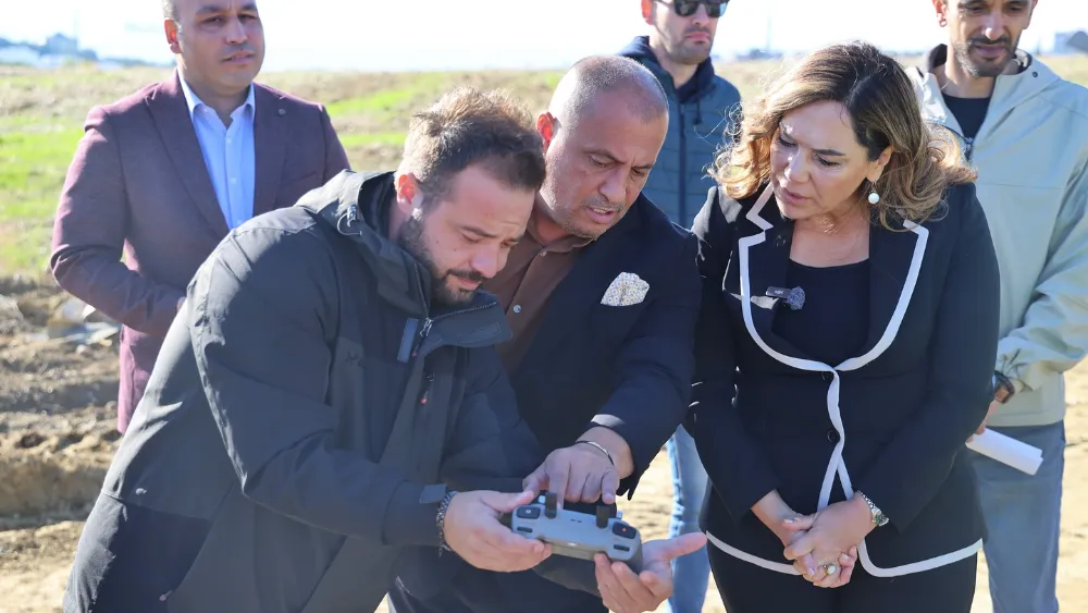 YURT VE HASTANE BÖLGESİNDEKİ YOL ÇALIŞMALARINDA SONA YAKLAŞILDI