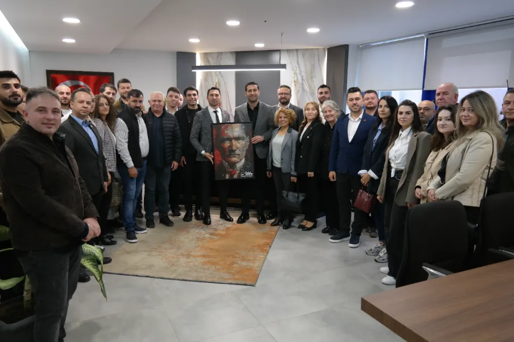 CHP İLÇE BAŞKANI SEDAT ÇOLAK’TAN KURUMLARA ZİYARET