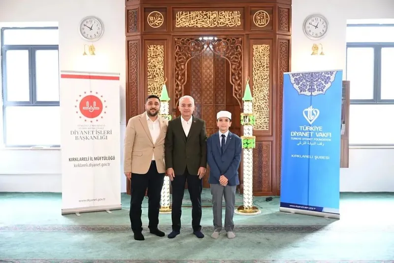 KUR’AN KURSLARI ARASI HAFIZLIK YARIŞMASI TÜRKİYE FİNALİ KIRKLARELİ’NDE YAPILDI