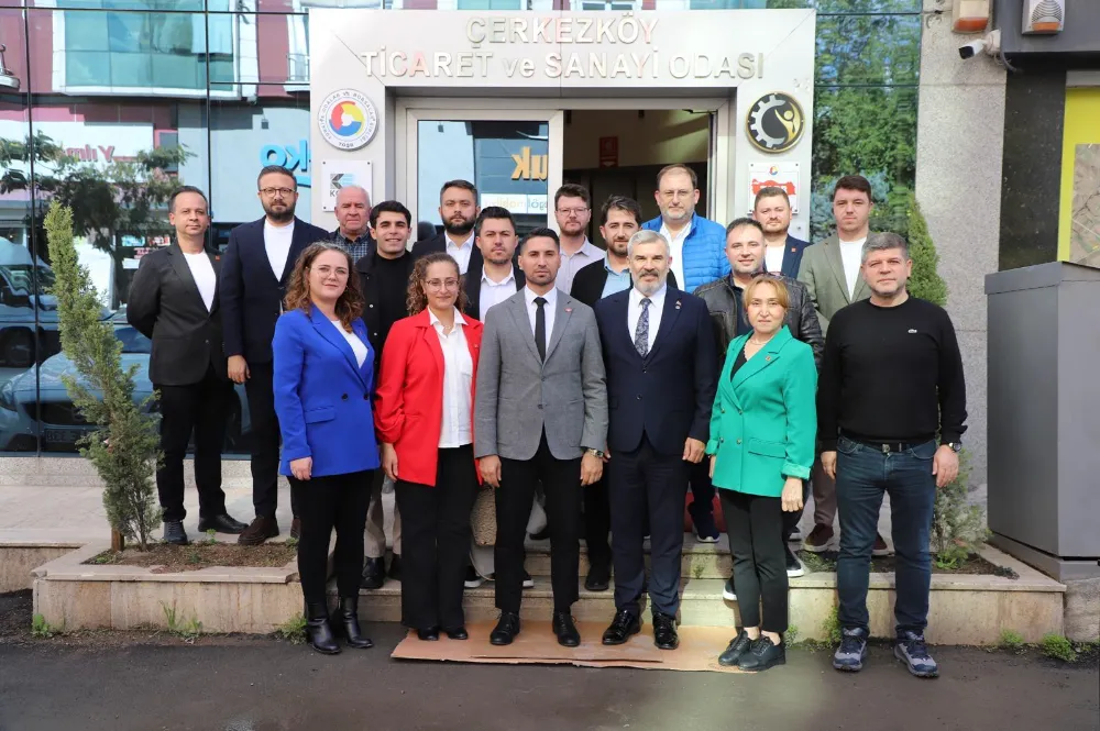 CHP İLÇE BAŞKANI SEDAT ÇOLAK’TAN KURUM VE KURULUŞLARA ZİYARET TURU