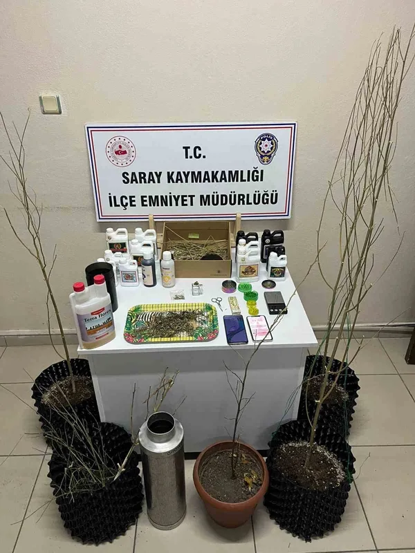 TEKİRDAĞ’DA UYUŞTURUCU OPERASYONU: 5 GÖZALTI