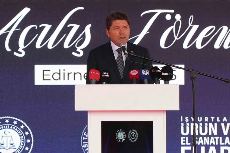 ADALET BAKANI TUNÇ: SELİMİYE’NİN GÖLGESİNDEN İSRAİL’İ LANETLİYORUM