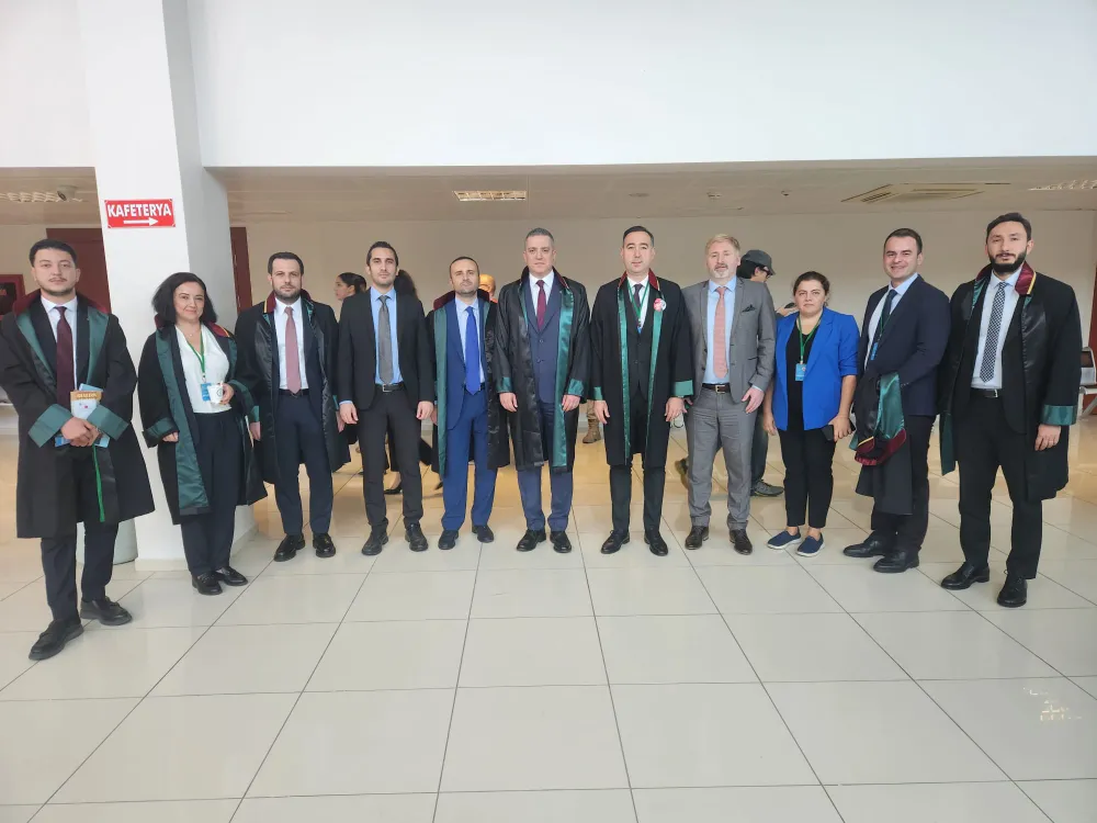 BARO BAŞKANI GÜRCÜN FATİH ALTAYLI DURUŞMASINA KATILDI