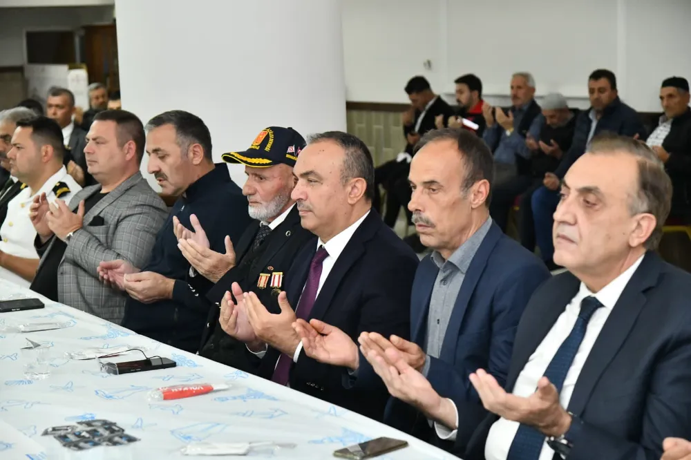  ŞEHİT BEKÇİ FIRAT DOĞAN İÇİN MEVLİD PROGRAMI DÜZENLENDİ