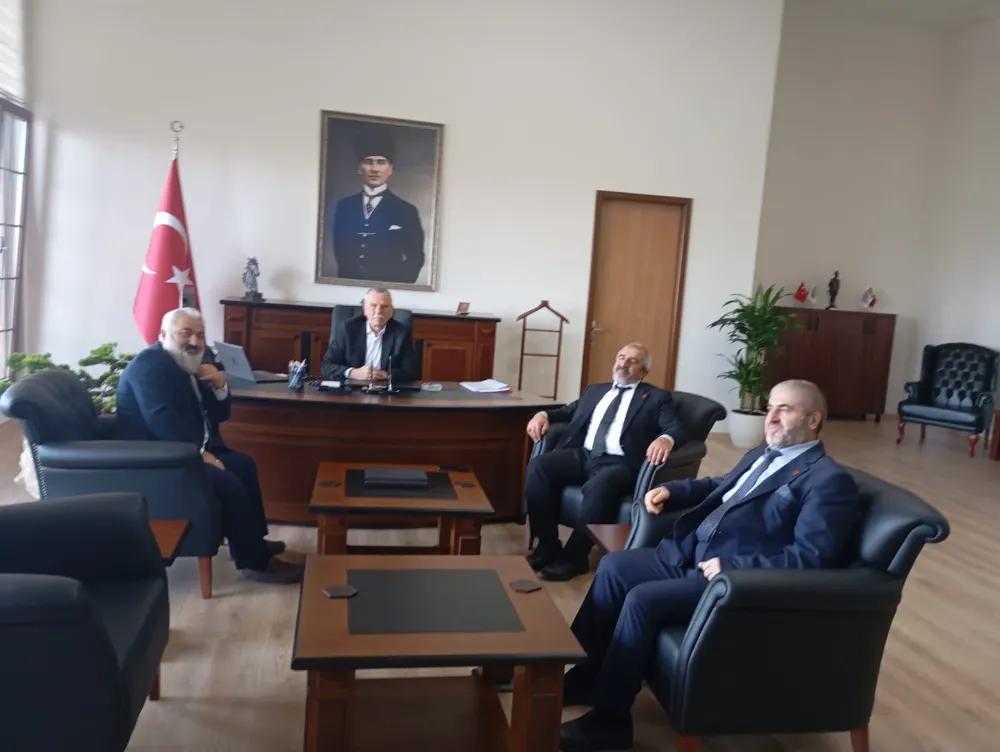 SAADET PARTİSİ’NDEN KAYMAKAM GÜNLÜ’YE ZİYARET