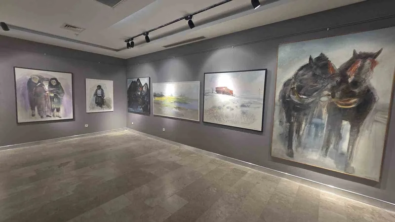 ‘DOĞAÇLAMA’ SERGİSİ TEKİRDAĞ’DA SANATSEVERLERLE BULUŞTU