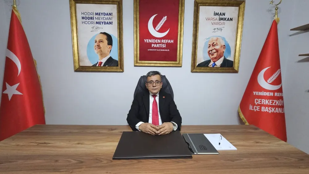 ÇERKEZKÖY’E ÖĞRETMEN EVİ ŞART: ‘ÖĞRETMENE DEĞER VEREN GELECEĞİNE SAHİP ÇIKAR’