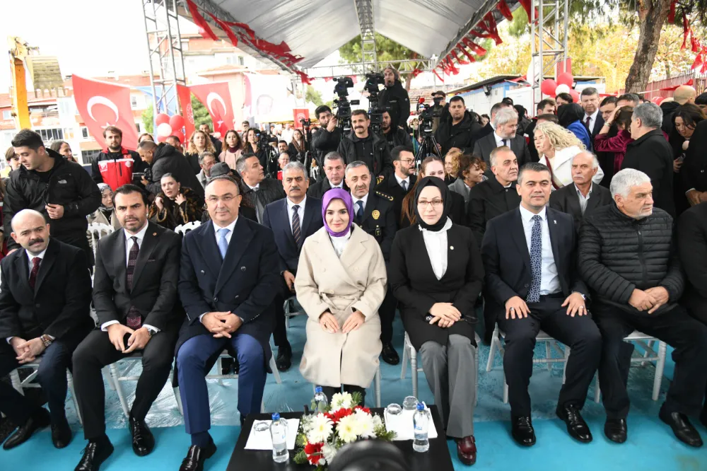 AİLE VE SOSYAL HİZMETLER TESİSLERİ İÇİN TEKİRDAĞ’DA TOPLU TEMEL ATMA TÖRENİ DÜZENLEN