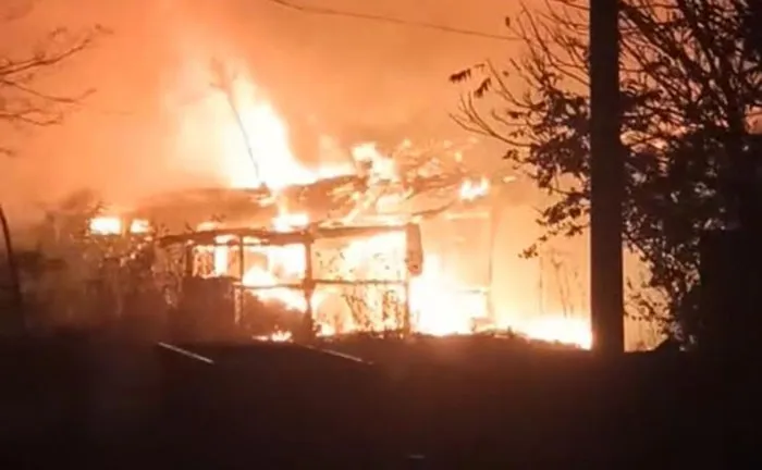 TEKİRDAĞ’DA İŞ YERİNDE KORKUTAN YANGIN