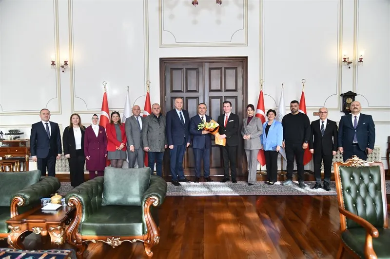 İNSAN HAKLARI KURULU ÜYELERİNDEN VALİ SOYTÜRK’E 10 ARALIK ZİYARETİ