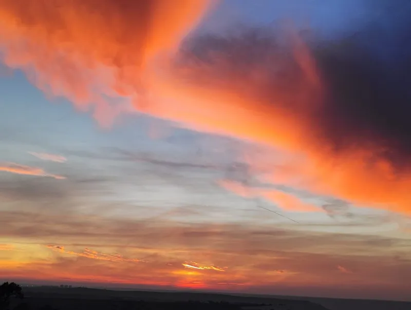 TEKİRDAĞ’DA GÖZ KAMAŞTIRAN MANZARA