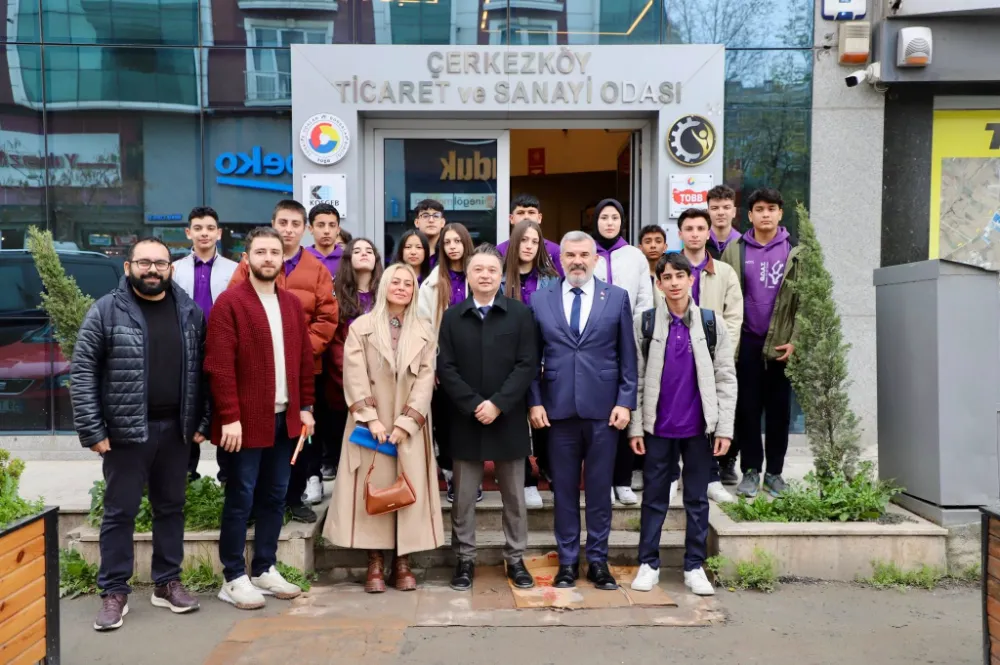 BAŞKAN ÇETİN’E VELİKÖY OSB MTAL’DEN ZİYARET