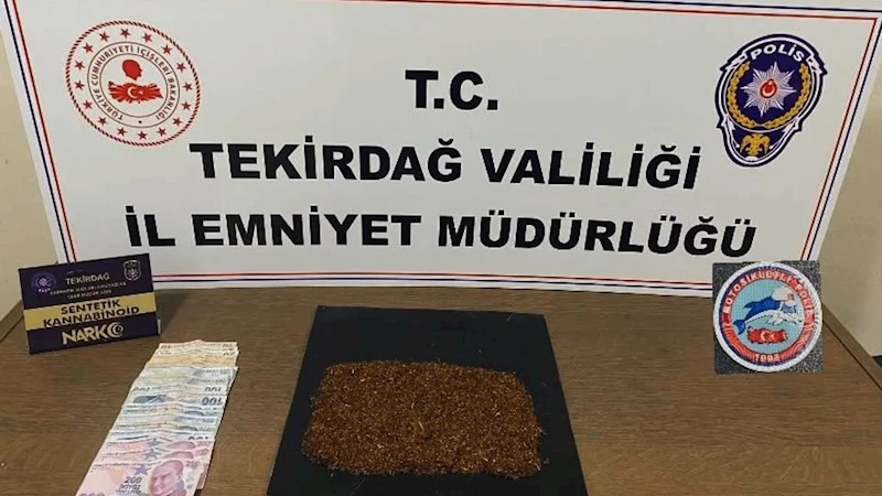 TEKİRDAĞ’DA UYUŞTURUCU OPERASYONUNDA 5 KİŞİ TUTUKLANDI