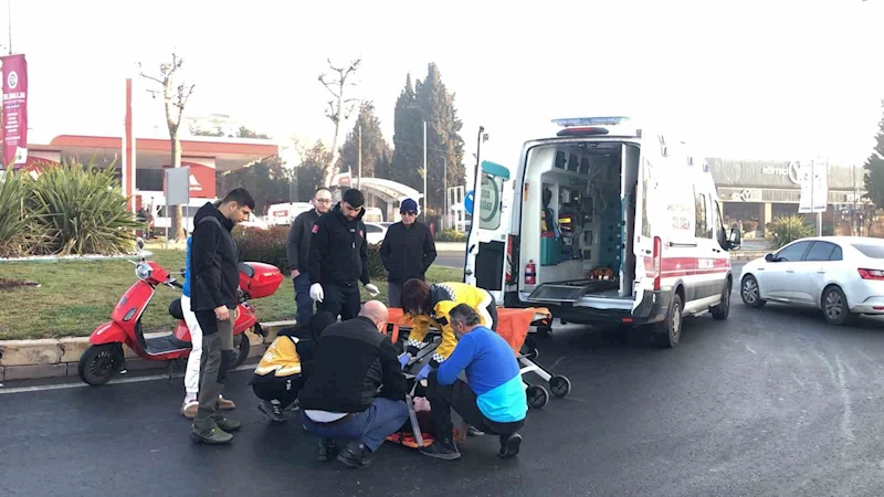 TEKİRDAĞ’DA KAYGAN ZEMİN KAZAYA NEDEN OLDU: 1 YARALI