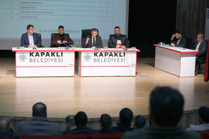 KAPAKLI BELEDİYE MECLİSİ ŞUBAT AYI TOPLANTISI TAMAMLANDI