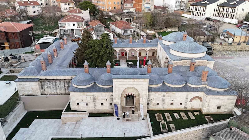 BAKAN BAK, EDİRNE’DE İHYA EDİLEN PEYKLER MEDRESESİ’NİN AÇILIŞINI YAPTI