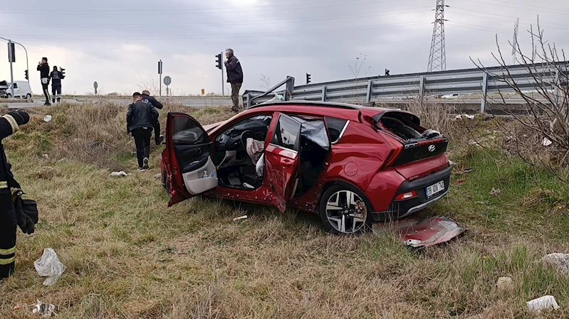 IŞIK İHLALİ KAZAYI BERABERİNDE GETİRDİ: 1 YARALI