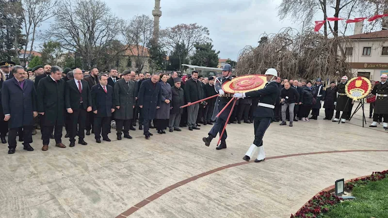 TEKİRDAĞ’DA 18 MART ŞEHİTLERİ ANMA GÜNÜ TÖRENLE KUTLANDI