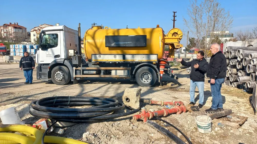 TESKİ GENEL MÜDÜRÜ ŞİŞMANLAR SAHADA İNCELEMELERDE BULUNDU