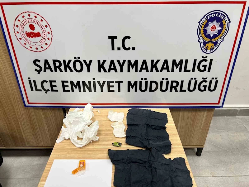 PEÇETEYE MADDE EMDİRMİŞLER: UYUŞTURUCUYA PEÇETELİ KAMUFLAJ