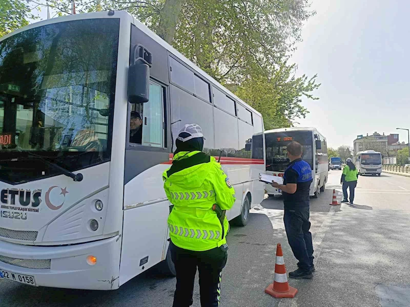 TOPLU TAŞIMA ARAÇLARI VE TİCARİ TAKSİLERE SIKI DENETİM