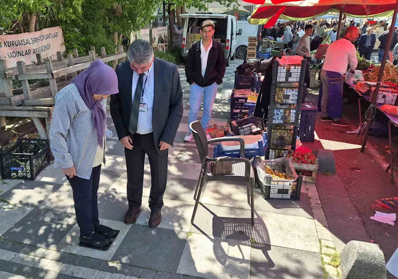 PAZARDA BOY-KİLO SÜRPRİZİ: HEM ŞAŞIRTTI HEM GÜLDÜRDÜ