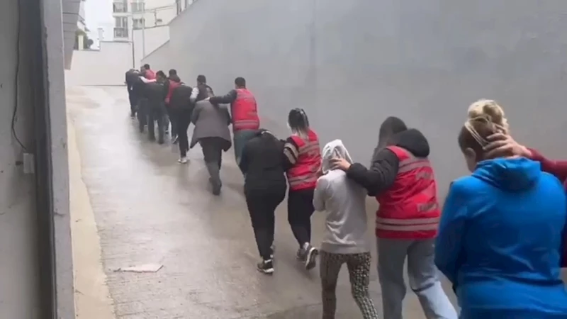 TEKİRDAĞ MERKEZLİ 3 İLDE FUHUŞ ÇETESİNE OPERASYON: 9 TUTUKLAMA