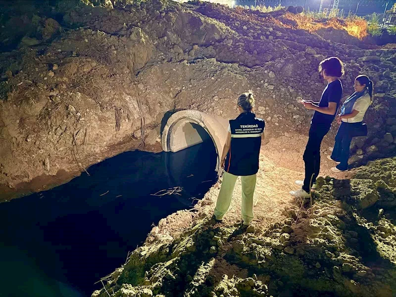 TEKİRDAĞ’DA AĞIR KOKU İHBARLARINA JET DENETİM