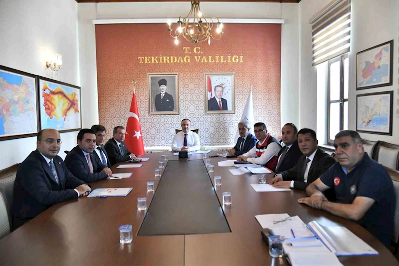 TEKİRDAĞ’DA SOSYAL KONUT ALANLARI İÇİN TOPLANTI YAPILDI