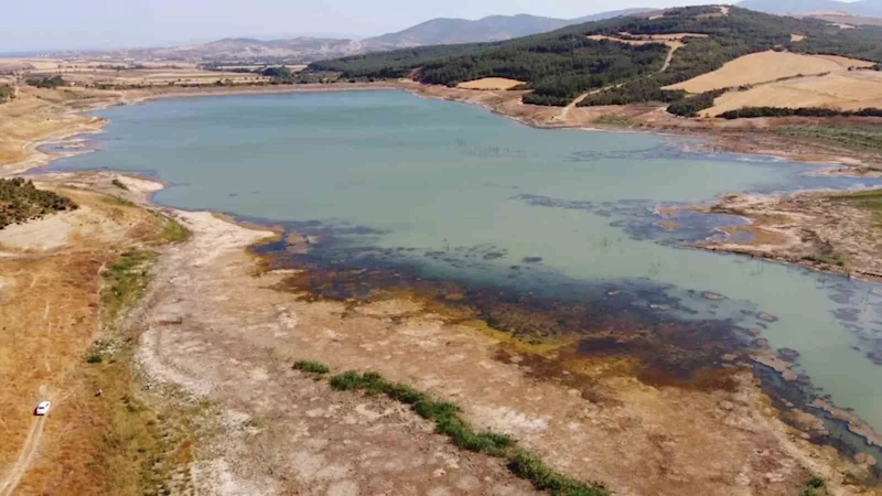 TEKİRDAĞ’DA BARAJ VE GÖLETLER TEK TEK KURUYOR