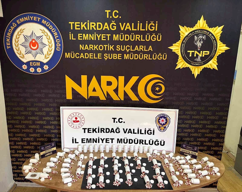 TEKİRDAĞ’DA ZEHİR TACİRLERİNE YÖNELİK OPERASYON: 6 KİŞİ TUTUKLANDI