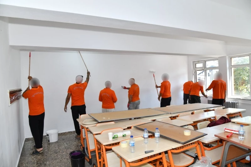 CEZA İNFAZ KURUMLARI VE DENETİMLİ SERBESTLİK YÜKÜMLÜLERİ OKULLARI YENİ SEZONA HAZIRLADI