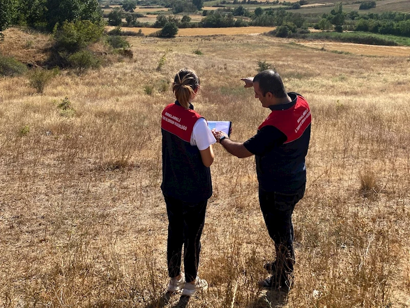 KIRKLARELİ’NDE İŞLENMEYEN TARIM ARAZİLERİ TESPİT EDİLİYOR